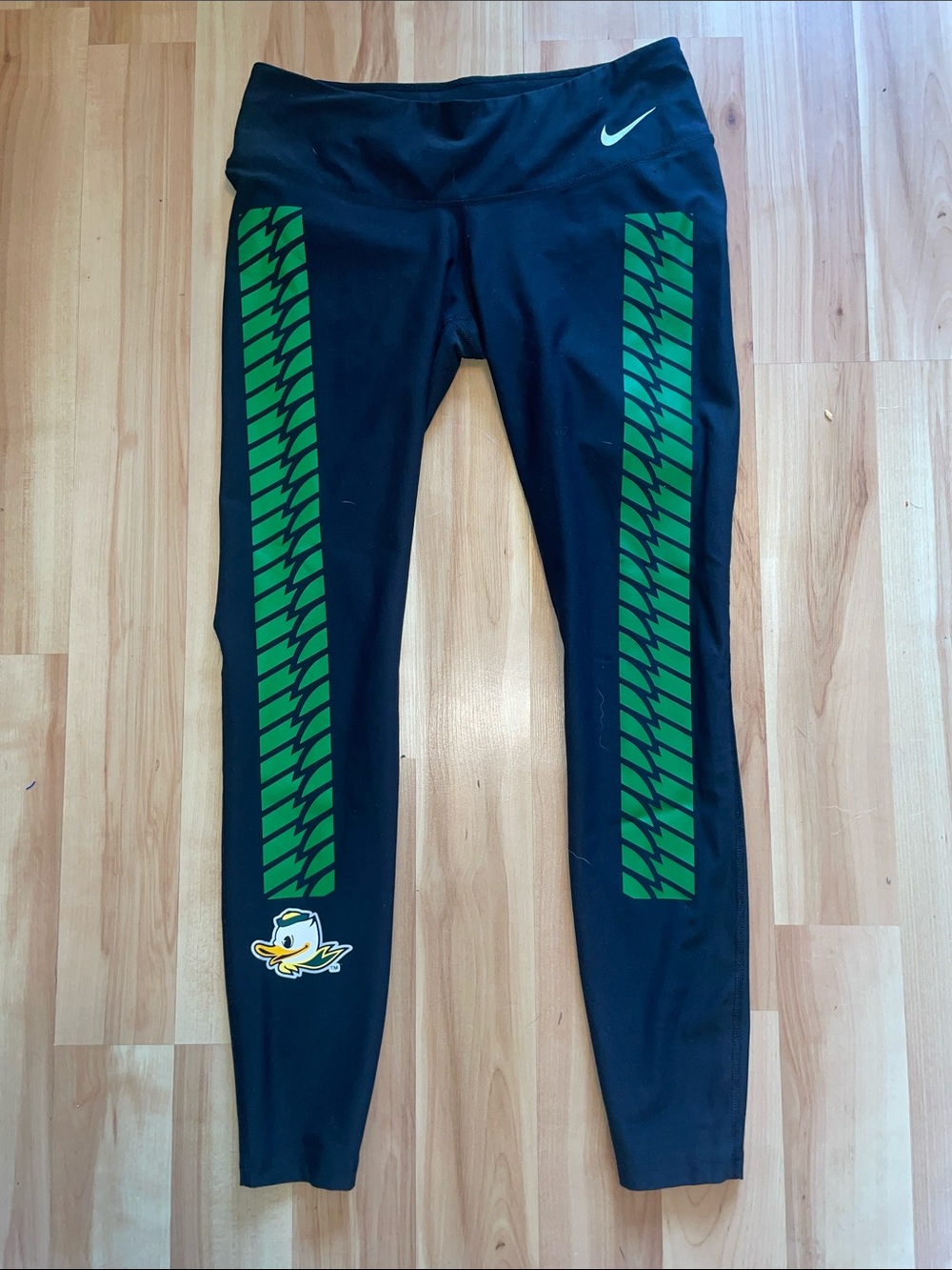 Oregon ducks Nike dri fit leggings size medium
